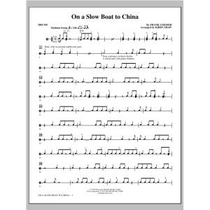 On a Slow Boat to China - Drums