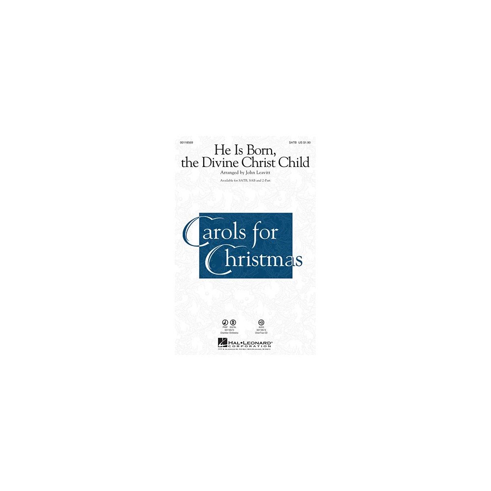 He Is Born, the Divine Christ Child - Percussion 1