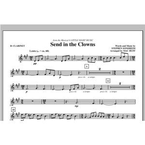 Send in the Clowns - Bb Clarinet