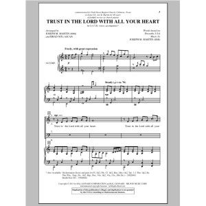 Trust In The Lord With All Your Heart