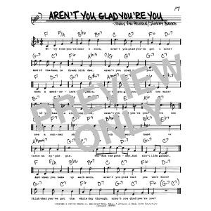 Aren''t You Glad You''re You