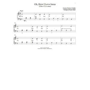 Oh, How I Love Jesus (O How I Love Jesus)