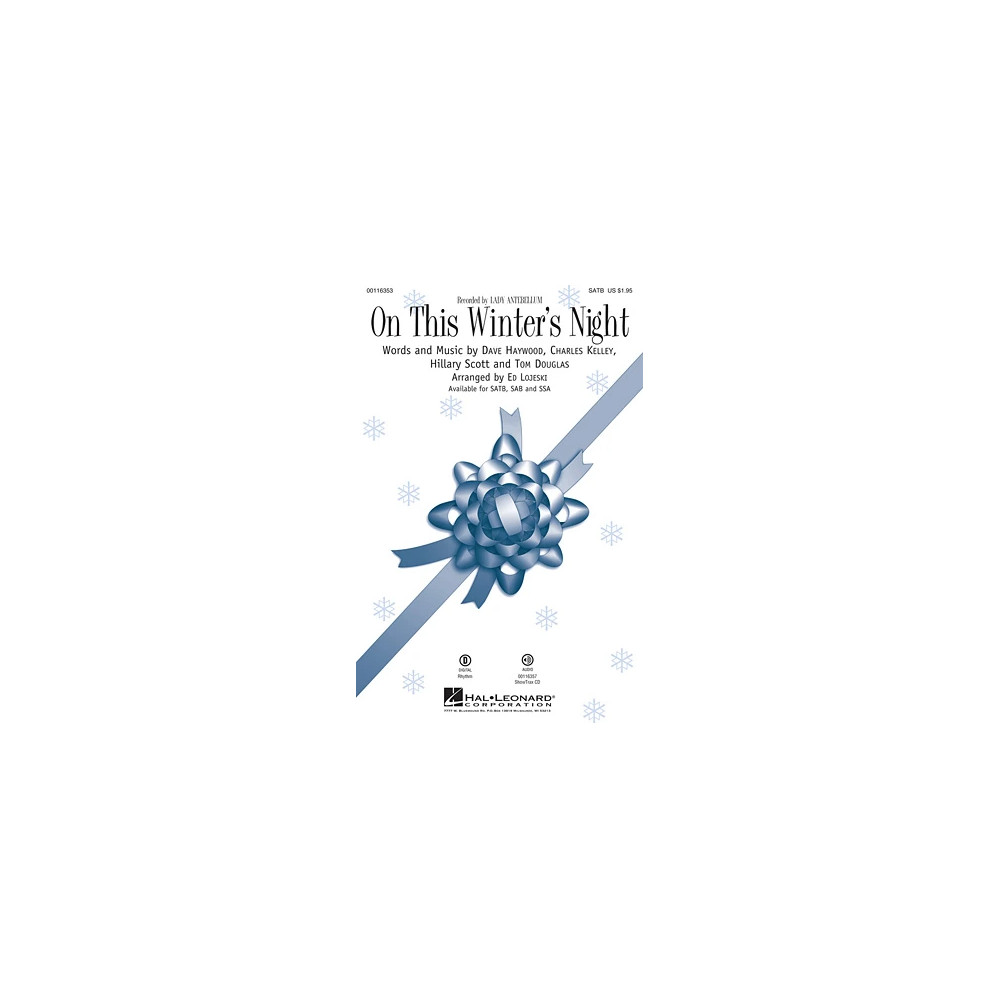 On This Winter's Night (arr. Ed Lojeski) - Guitar 1