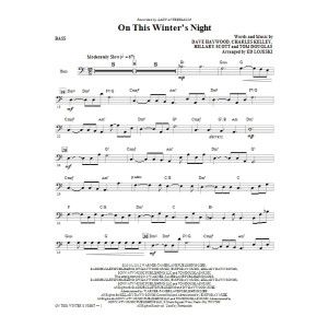 On This Winter's Night (arr. Ed Lojeski) - Bass