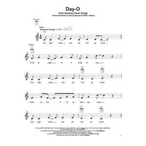 Day-O (The Banana Boat Song)