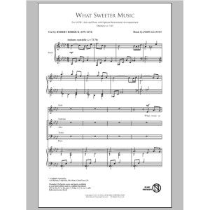 What Sweeter Music