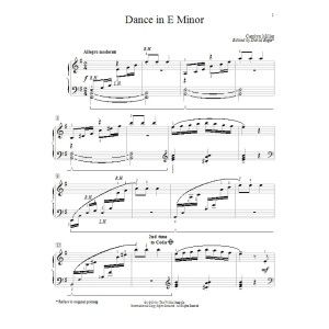Dance In E Minor