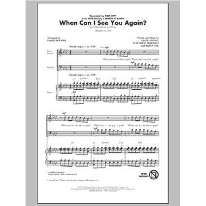 When Can I See You Again?