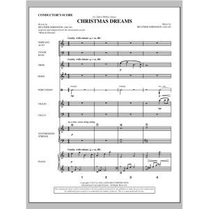 Christmas Dreams - Partitur