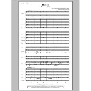 Home (The Arms of God) - Partitur