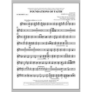 Foundations of Faith - Bb Trompete 1,2