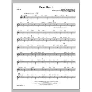 Dear Heart (arr. Kirby Shaw) - Guitar