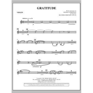 Gratitude - Violin