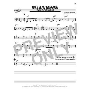 Billie's Bounce (Bill's Bounce)