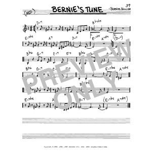 Bernie's Tune