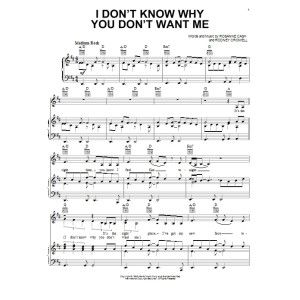 I Don't Know Why You Don't Want Me