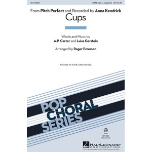 Cups (from Pitch Perfect) (arr. Roger Emerson)