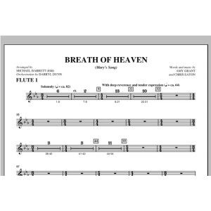 Breath Of Heaven (from "All Is Well") - Flute 1