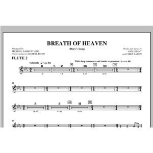Breath Of Heaven (from "All Is Well") - Flute 2