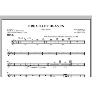 Breath Of Heaven (aus "All Is Well") - Oboe
