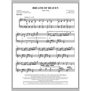 Breath Of Heaven (from "All Is Well") - Piano