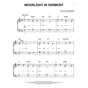 Moonlight In Vermont