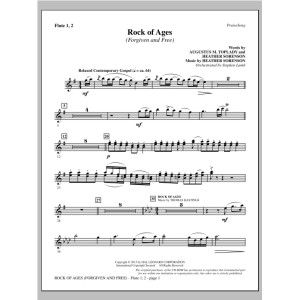 Rock of Ages (Forgiven and Free) - Flute 1 & 2