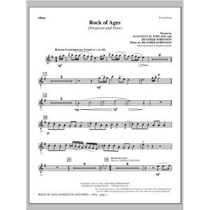 Rock of Ages (Forgiven and Free) - Oboe