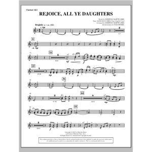 Rejoice, All Ye Daughters (from "Season Of Wonders") - Bb Clarinet 1,2