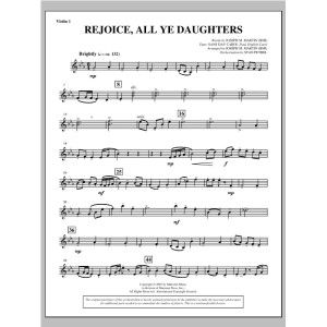 Rejoice, All Ye Daughters (from "Season Of Wonders") - Violin 1