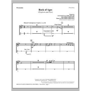 Rock of Ages (Forgiven and Free) - Percussion