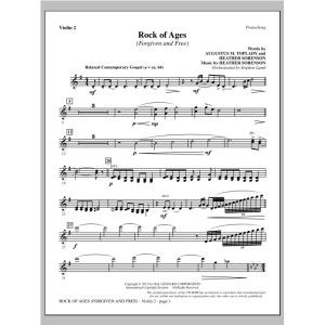 Rock of Ages (Forgiven and Free) - Violine 2