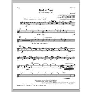 Rock of Ages (Forgiven and Free) - Viola
