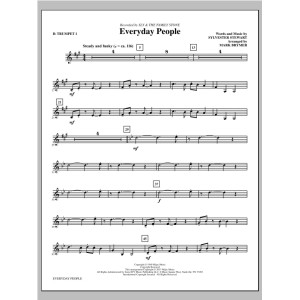 Everyday People - Bb Trumpet 1