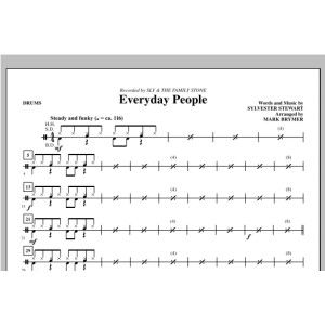 Everyday People - Drums
