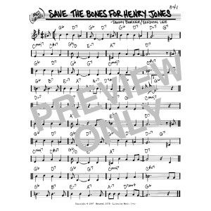 Save The Bones For Henry Jones