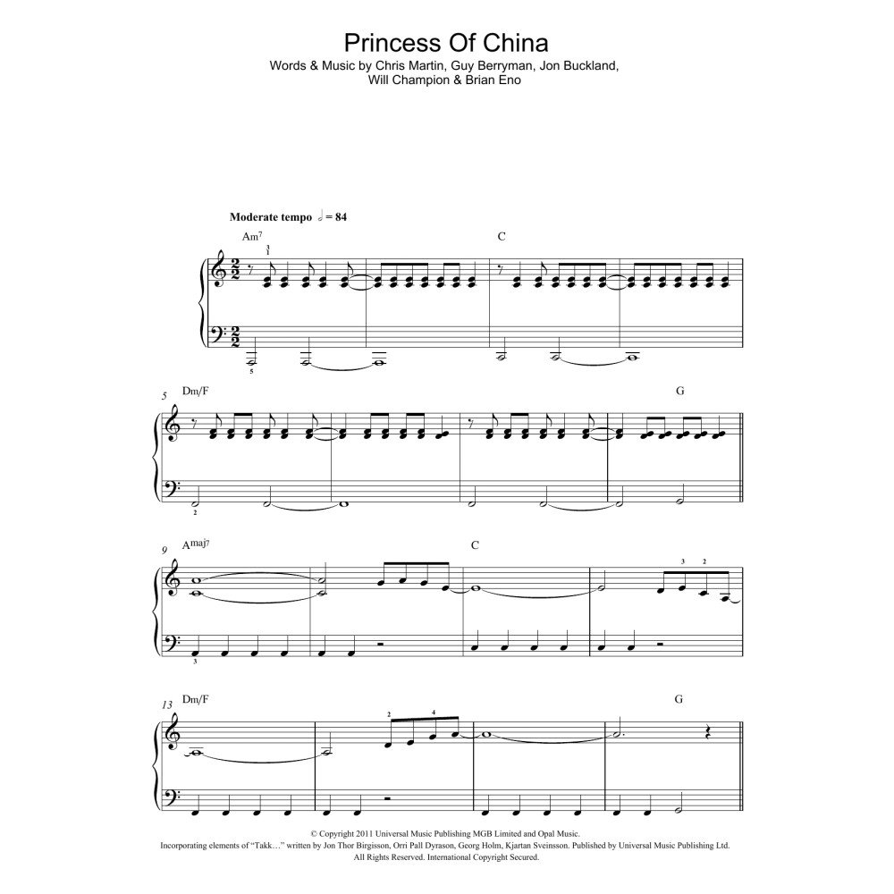 Princess Of China (featuring Rihanna)