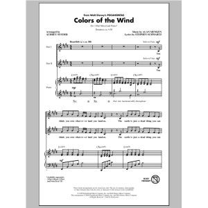 Colors Of The Wind (aus Pocahontas) (arr. Audrey Snyder)