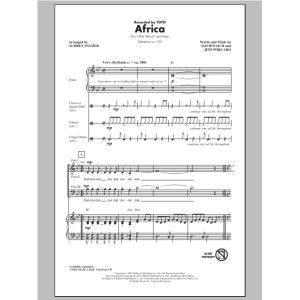 Africa (arr. Audrey Snyder)