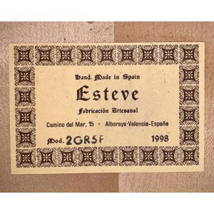 Esteve Clásica Flamenco 2GR5F de 1998