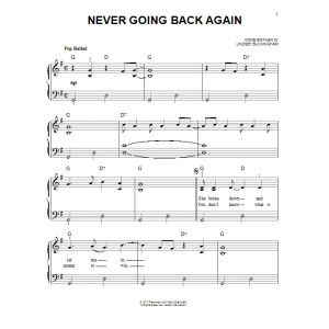 Never Going Back Again