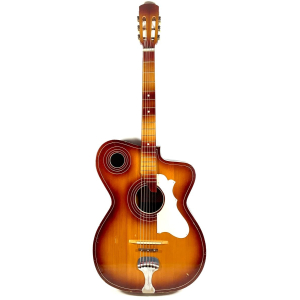 Guitarra Búlgara Doble Rosetón de los años 1980's