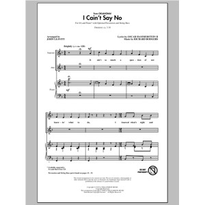 I Cain't Say No (from Oklahoma!) (arr. John Leavitt)
