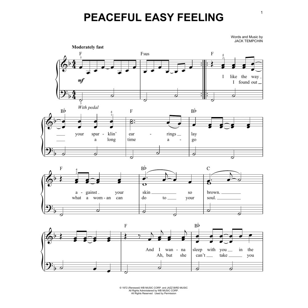 Peaceful Easy Feeling