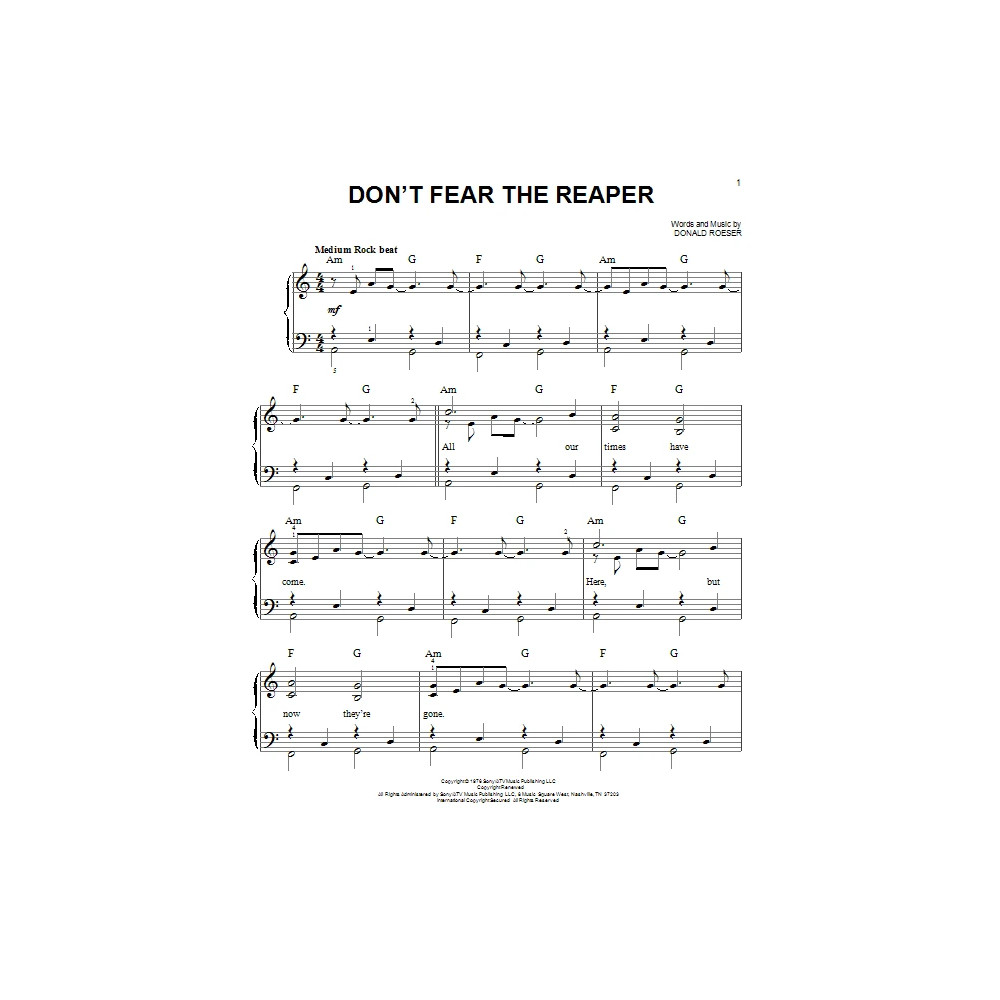 Don't Fear The Reaper