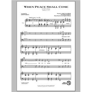 When Peace Shall Come