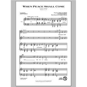 When Peace Shall Come