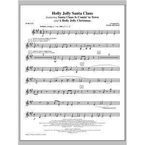 Holly Jolly Weihnachtsmann - Baritonsaxophon