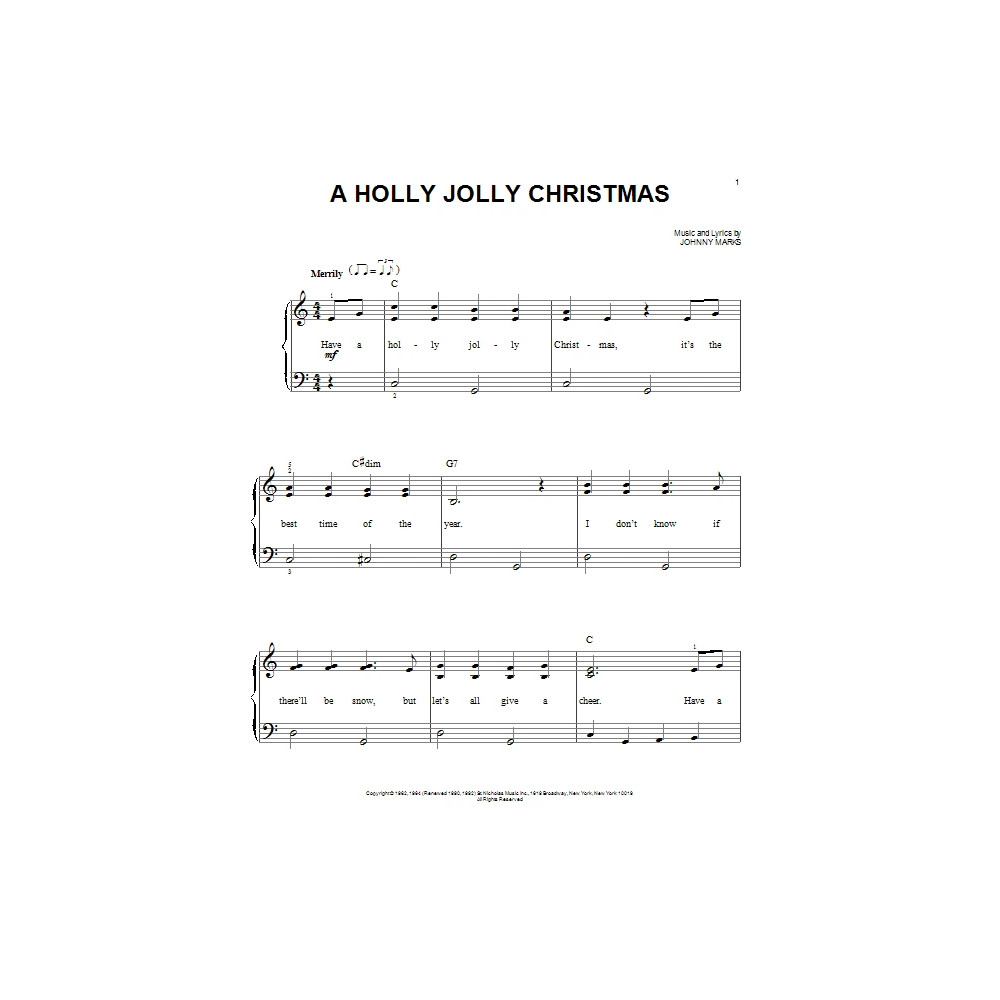 A Holly Jolly Christmas