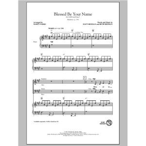 Blessed Be Your Name (arr. Marty Parks)